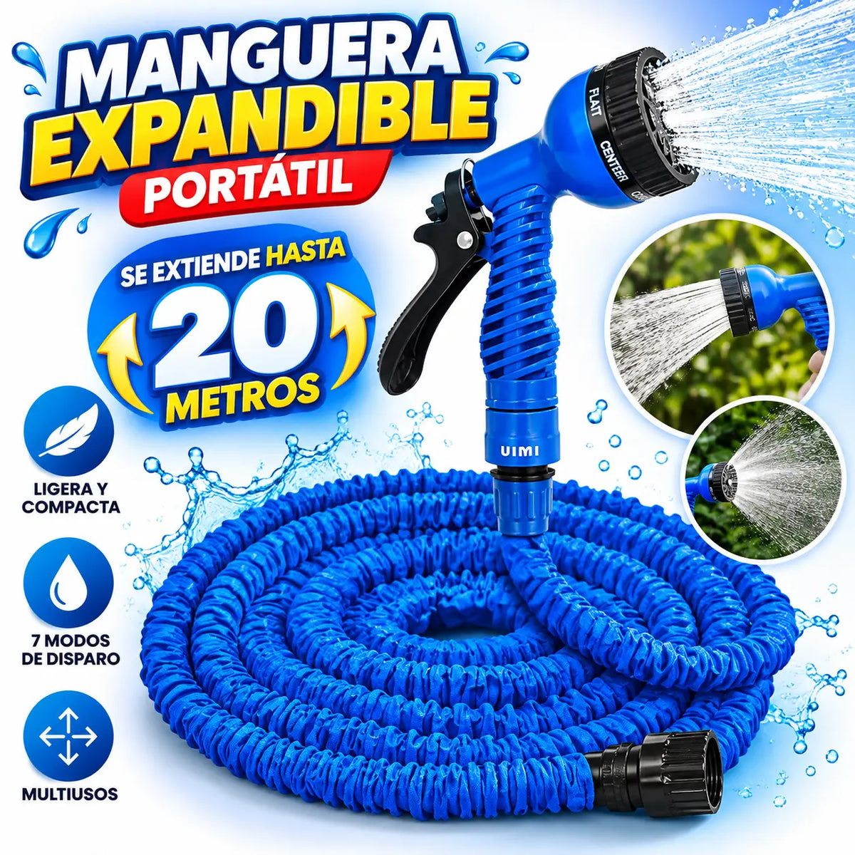MANGUERA EXPANDIBLE PORTATIL