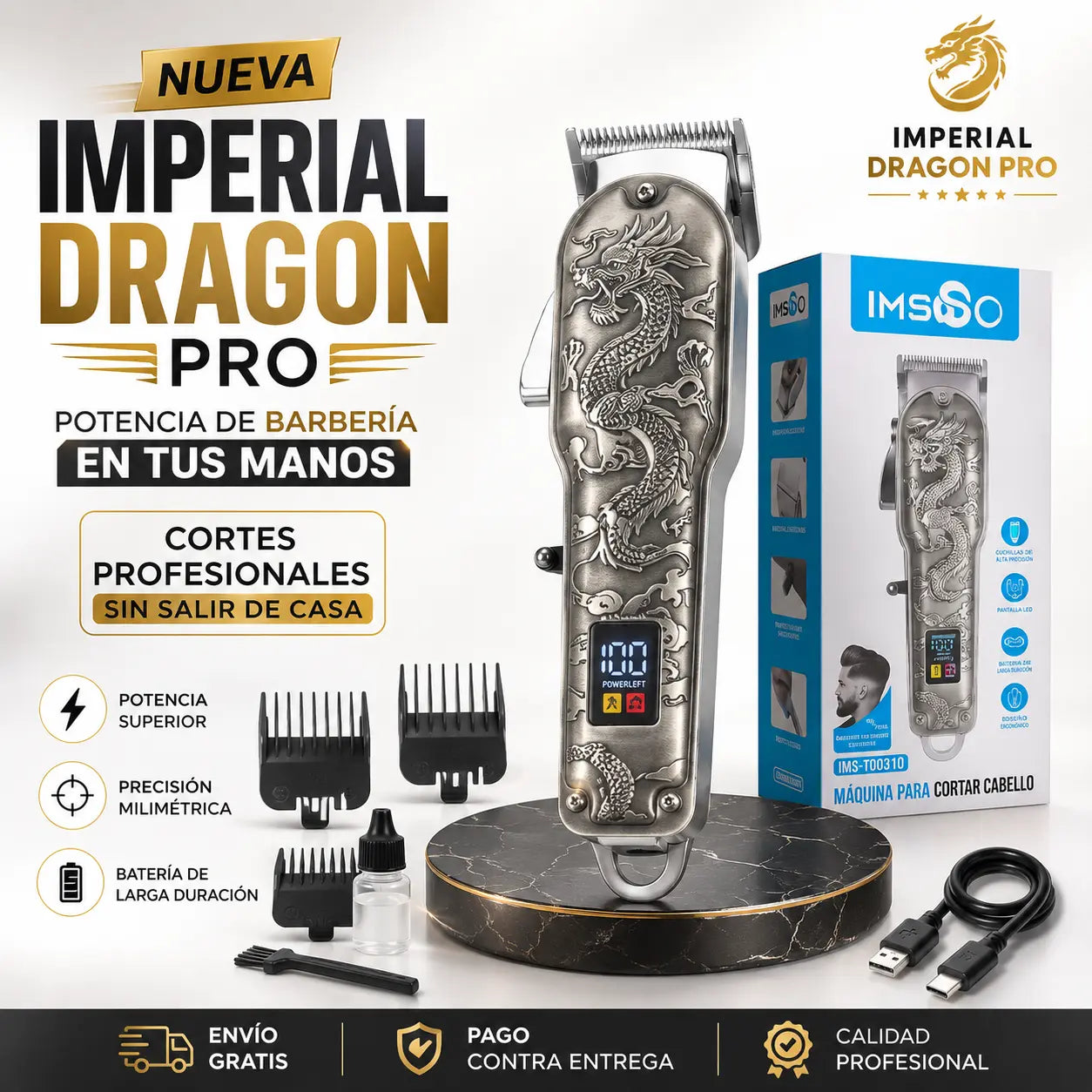 Cortapelos Imperial Dragon