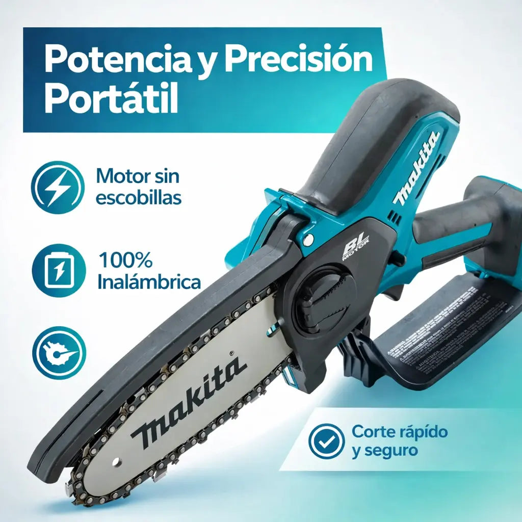 Motosierra Recargable Electrica
