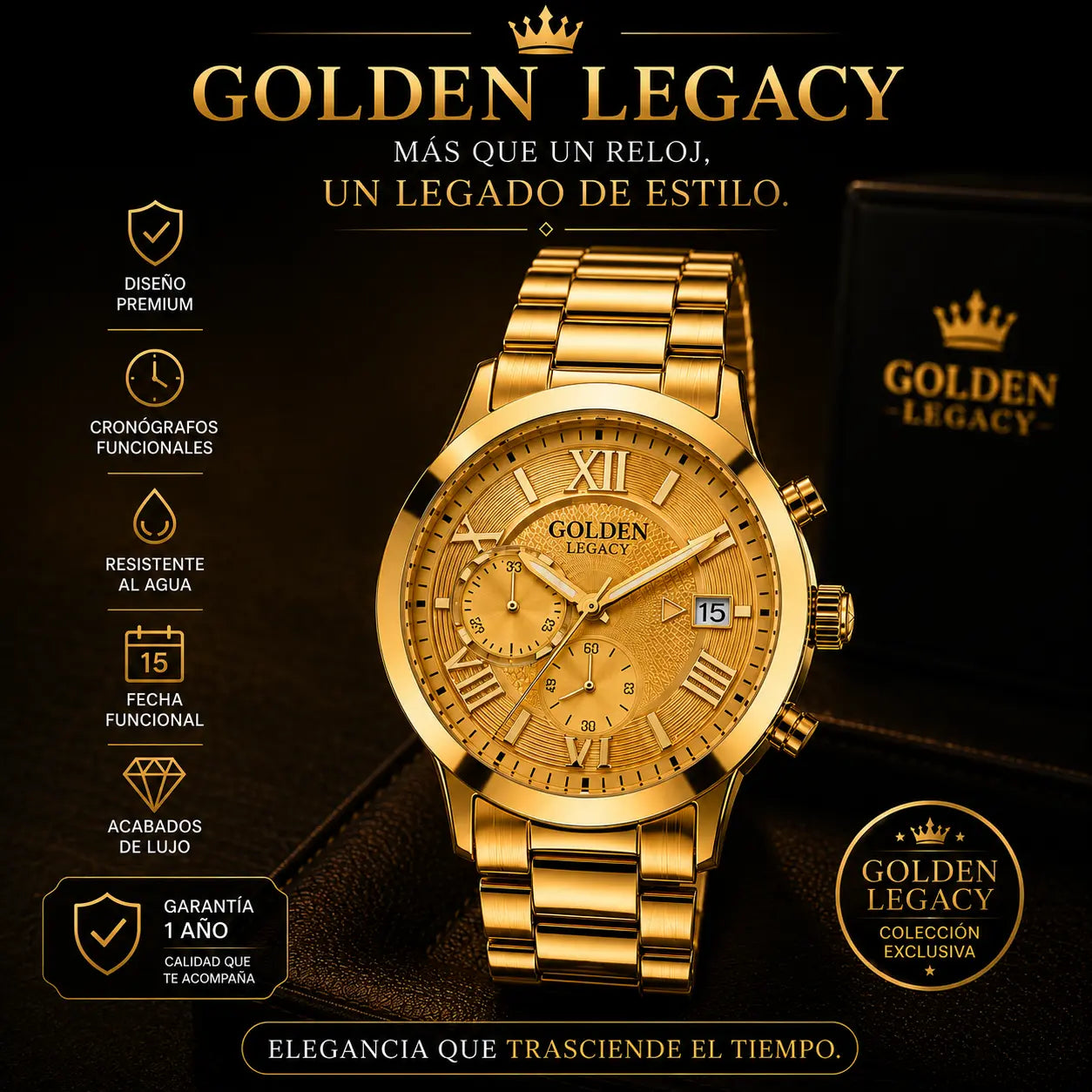 Reloj Golden Legacy