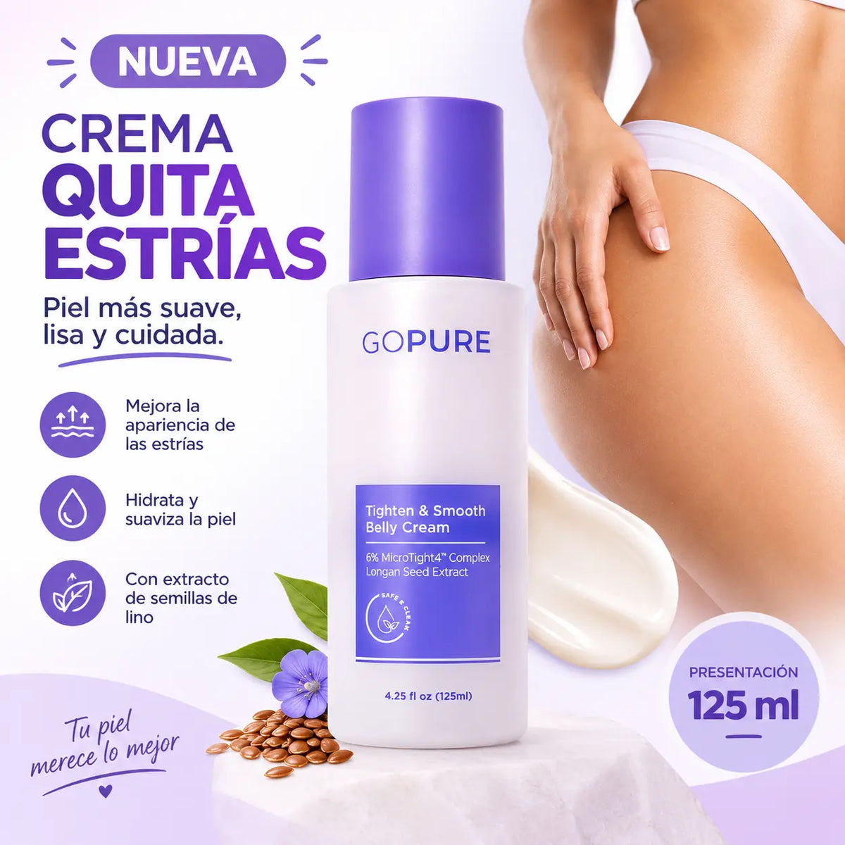 Crema estrias