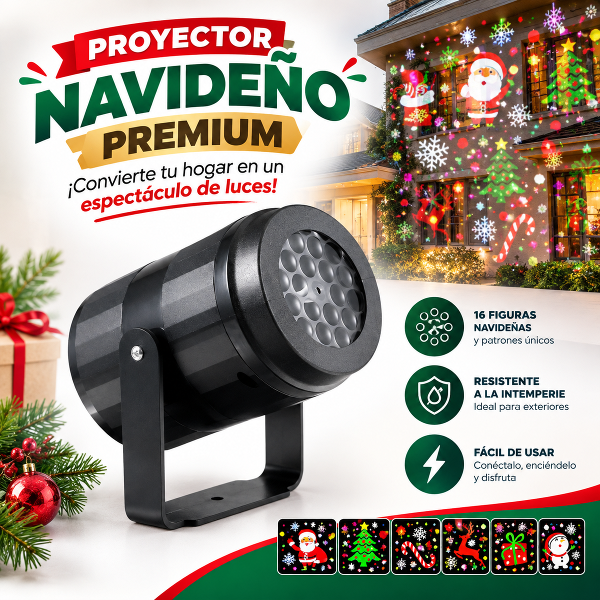 PROYECTOR NAVIDEÑO