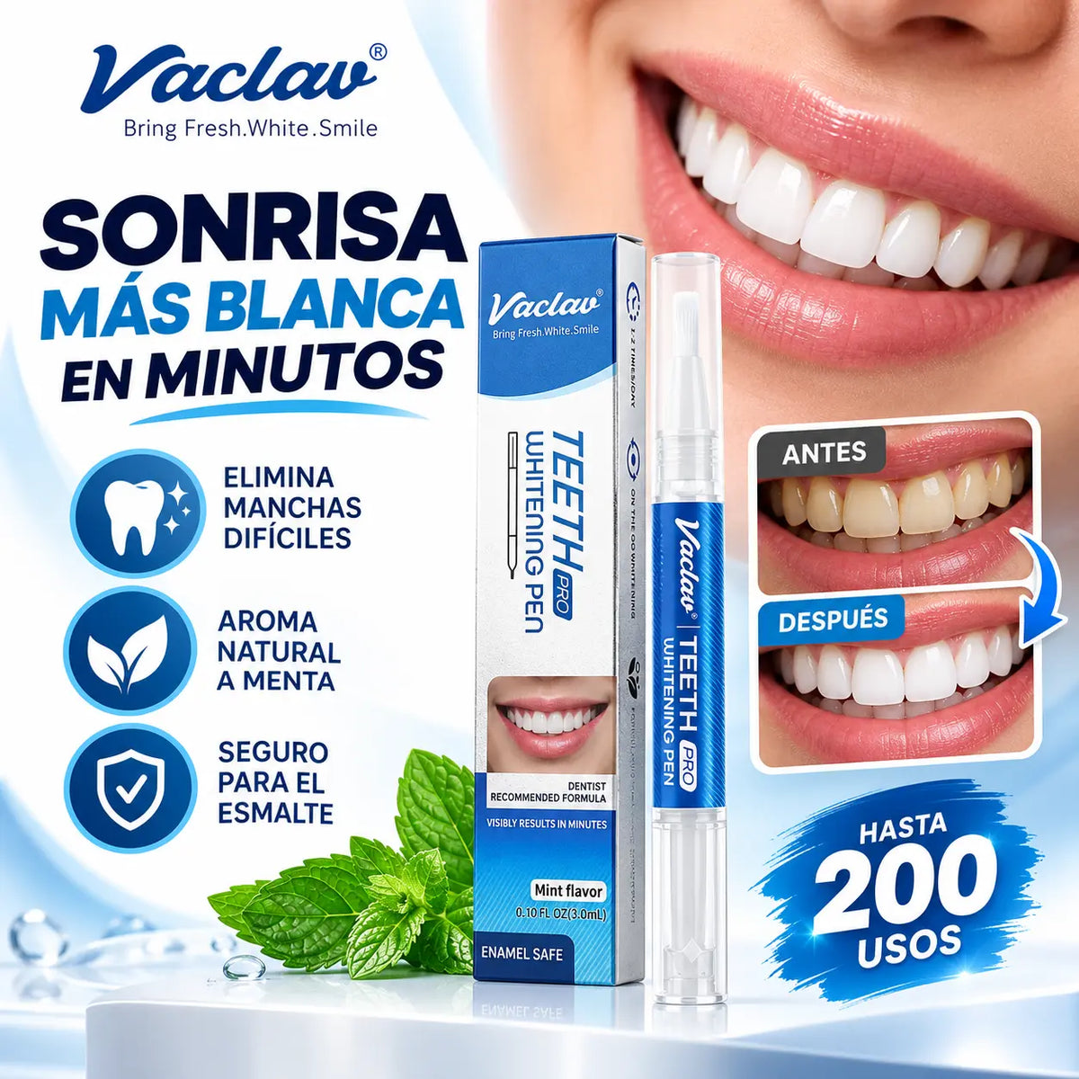 Lapiz Blanqueador dental