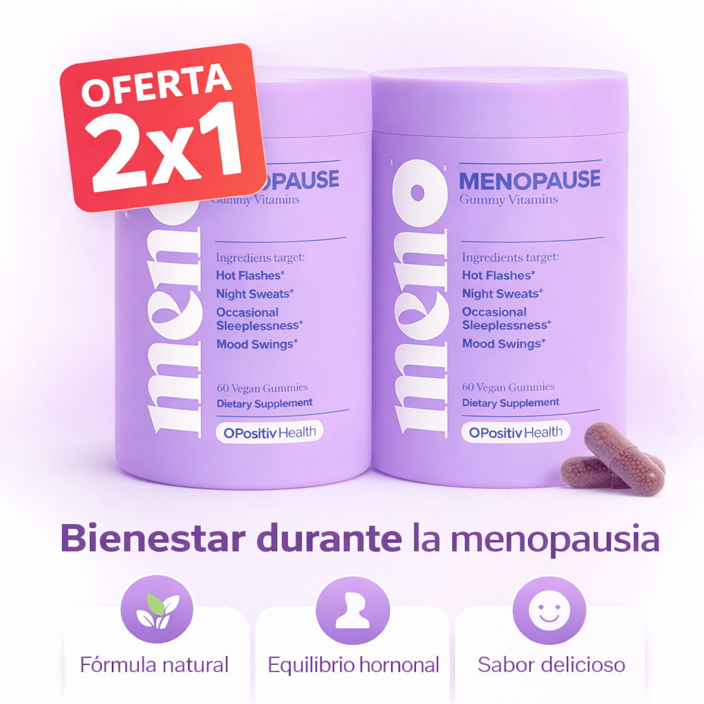 Suplemento Menopause - ¡2x1 Solo Hoy!