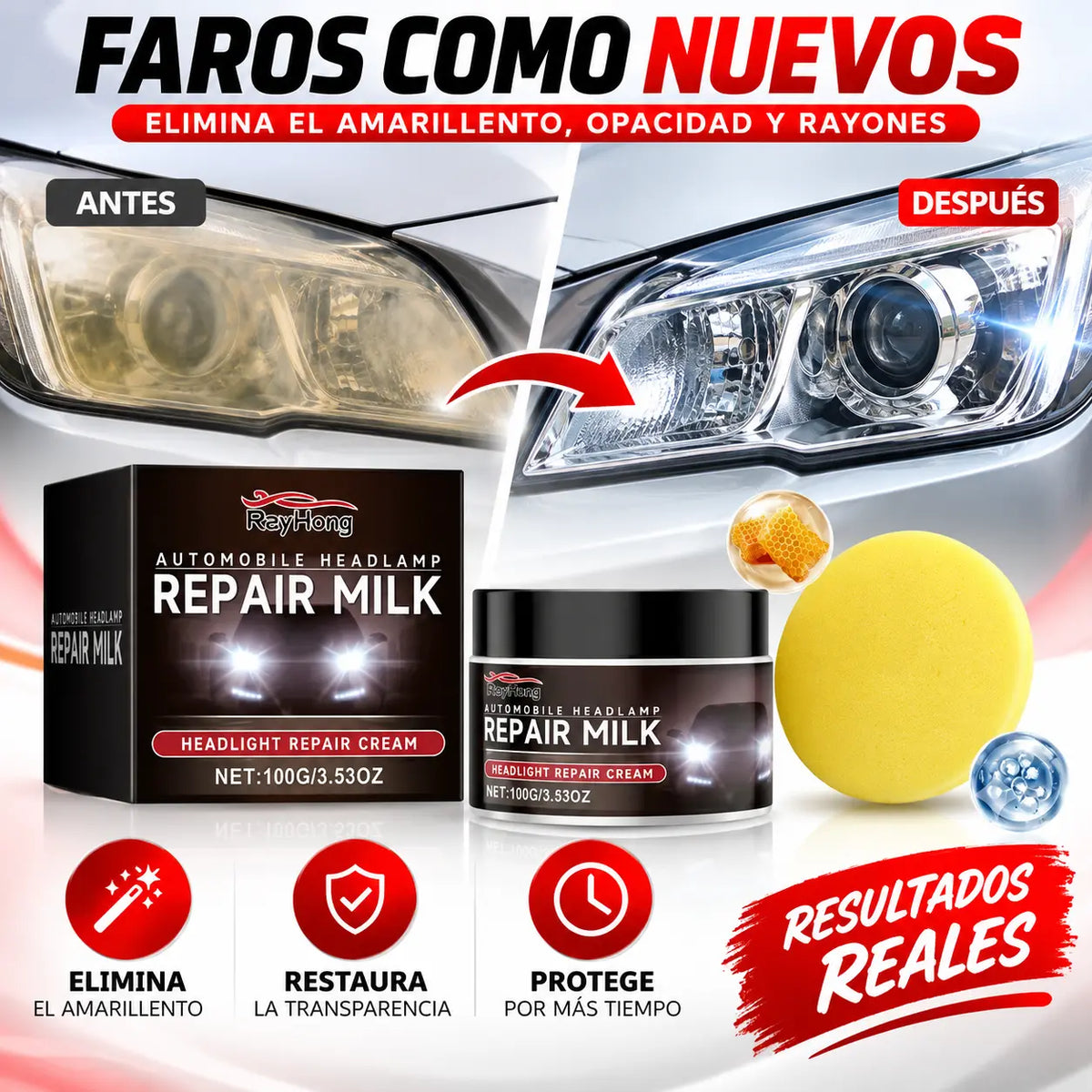 Restauradora de Faros Crema