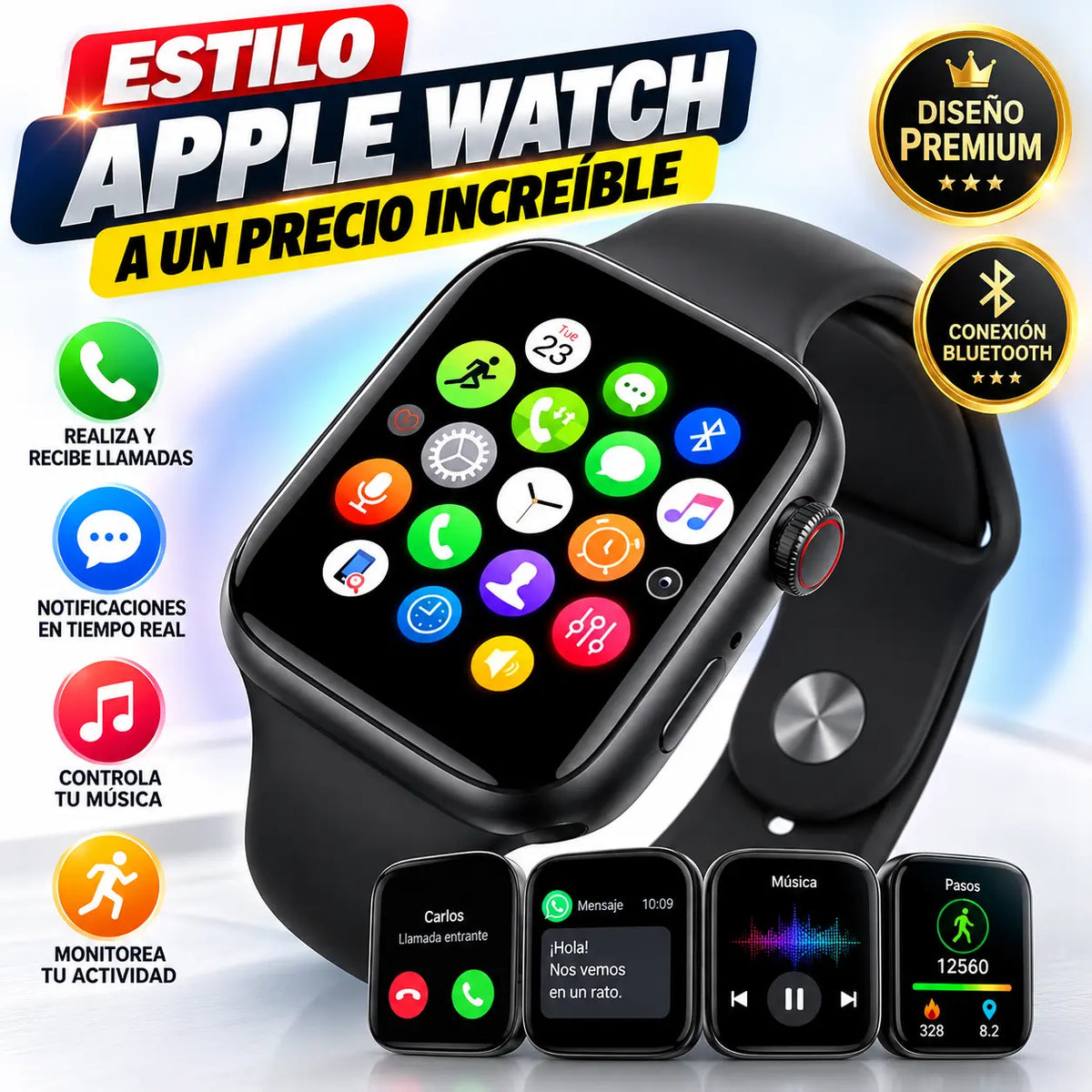 RELOJ INTELIGENTE Smartwatch