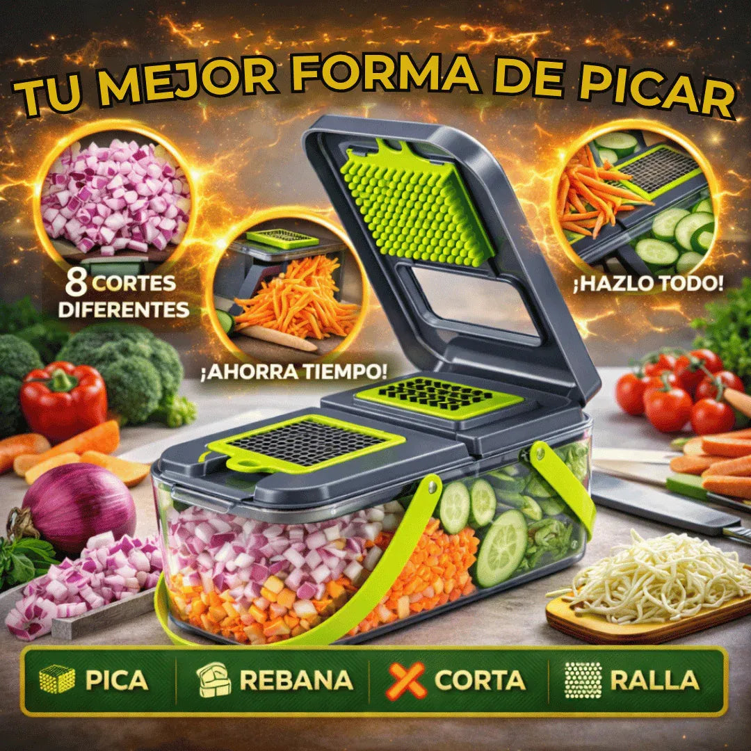 Cortador verduras frutas multifuncional