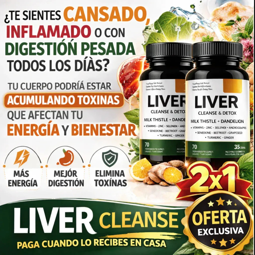 Suplemento Liver ORIGINAL Limpieza Higado