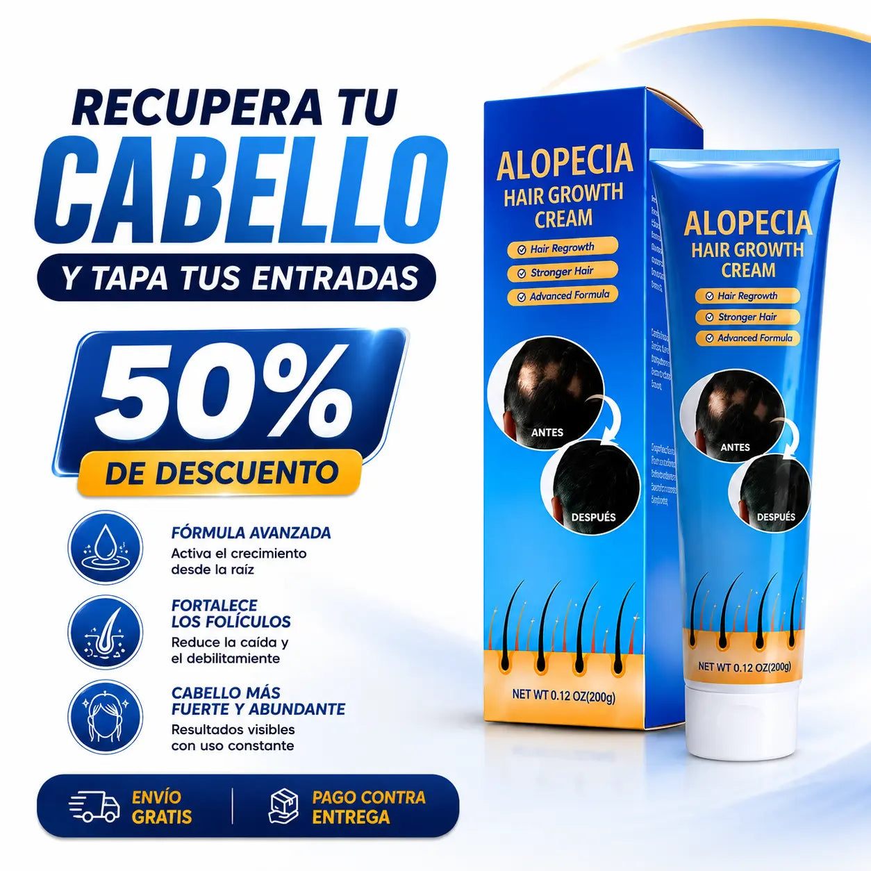 Crema Para Crecimiento Capilar