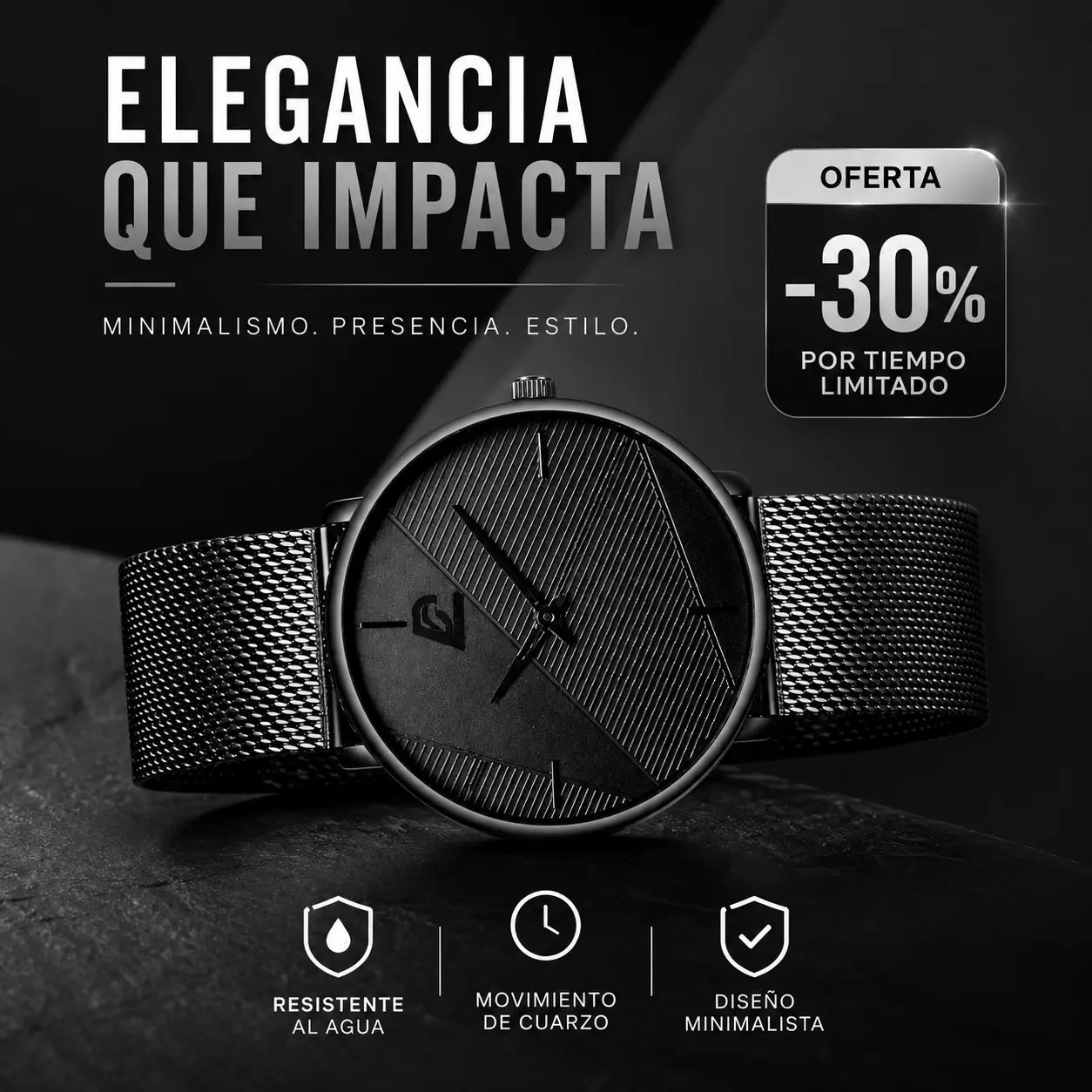 RELOJ BLACK PHAMTON