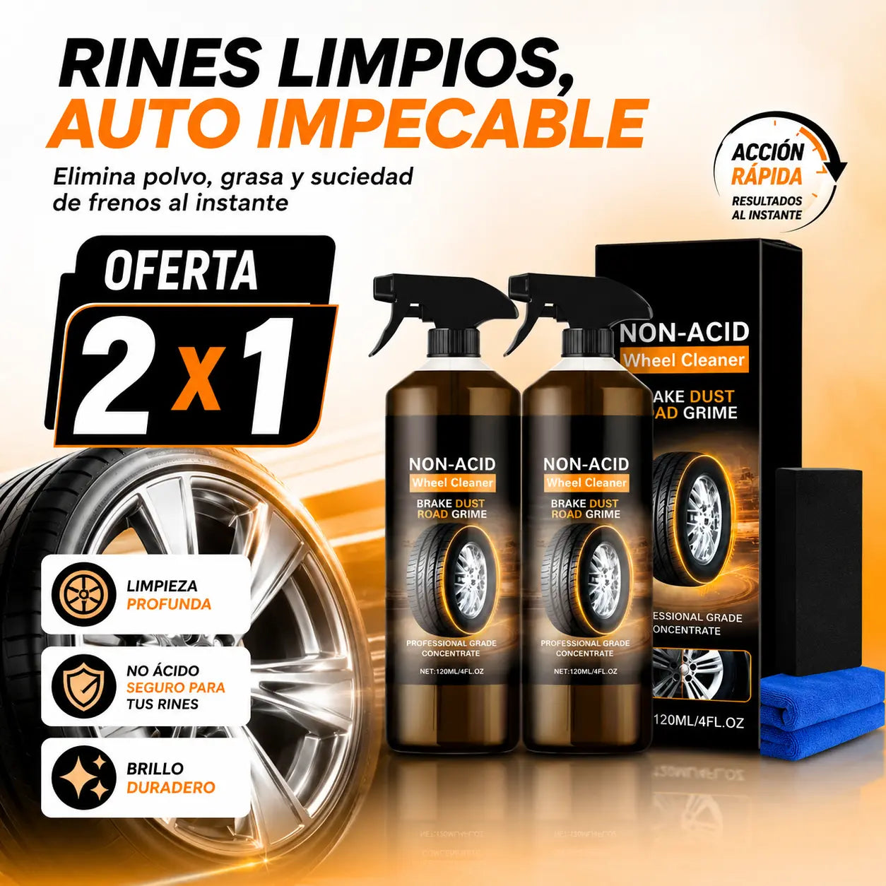 Spray Quita Oxido 2x1
