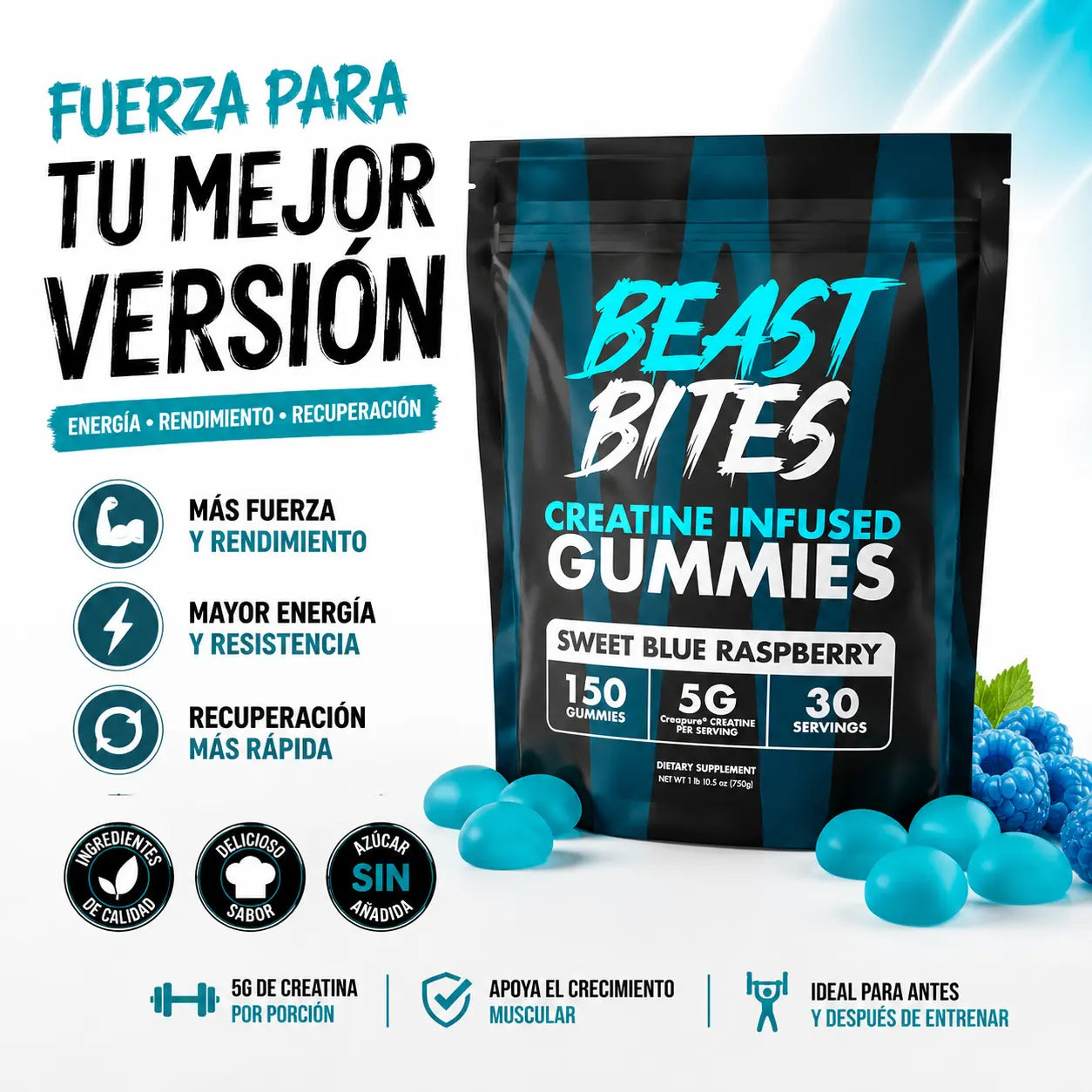 Suplemento Creatina Gomitas