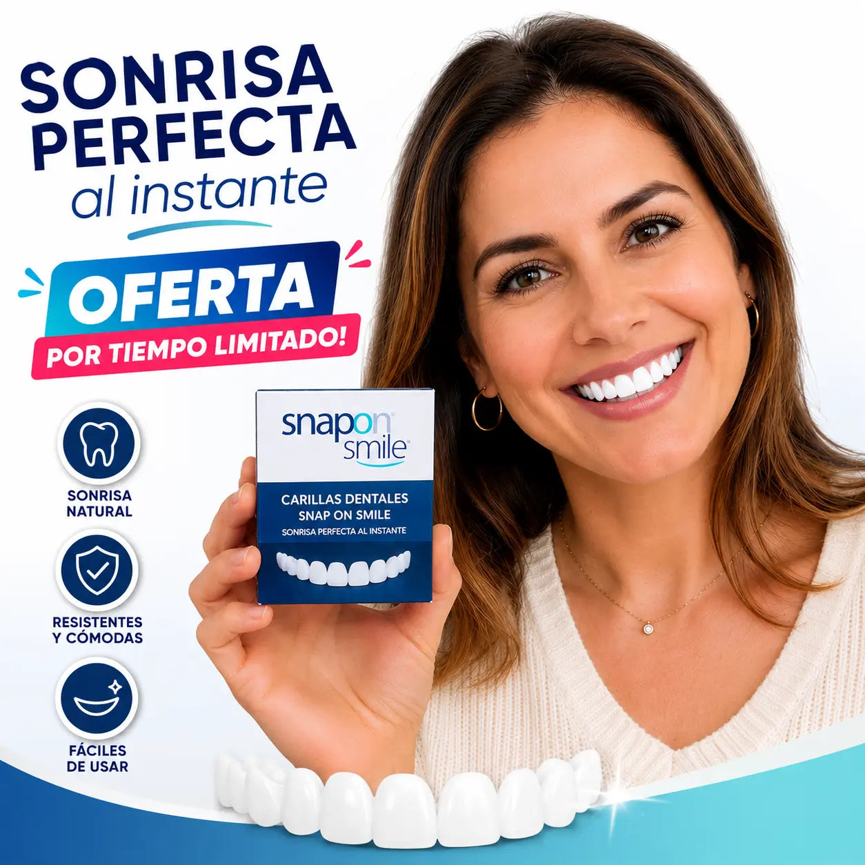 Carillas dentales SNAPON SMILE