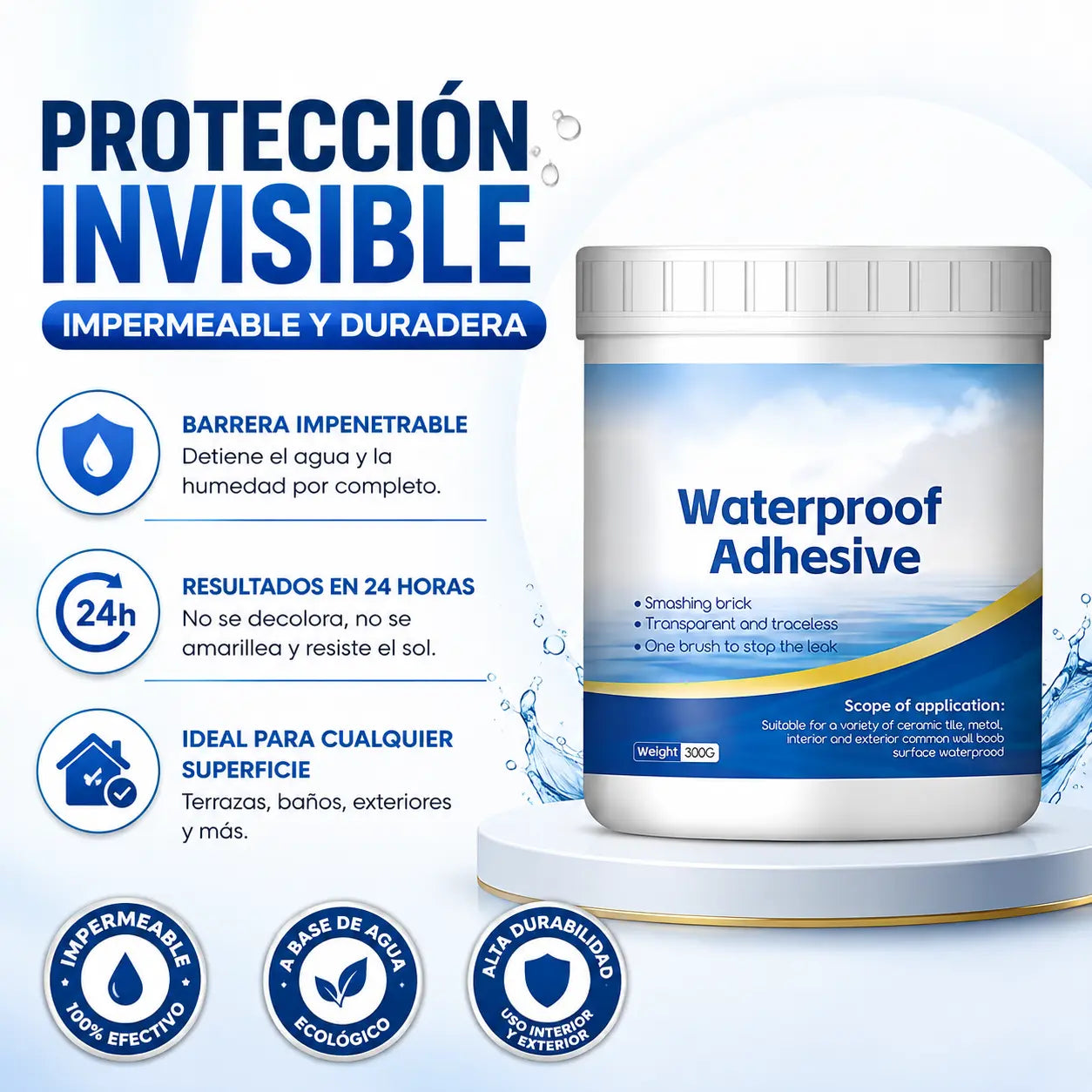 300 ml Sellador Liquido Impermable
