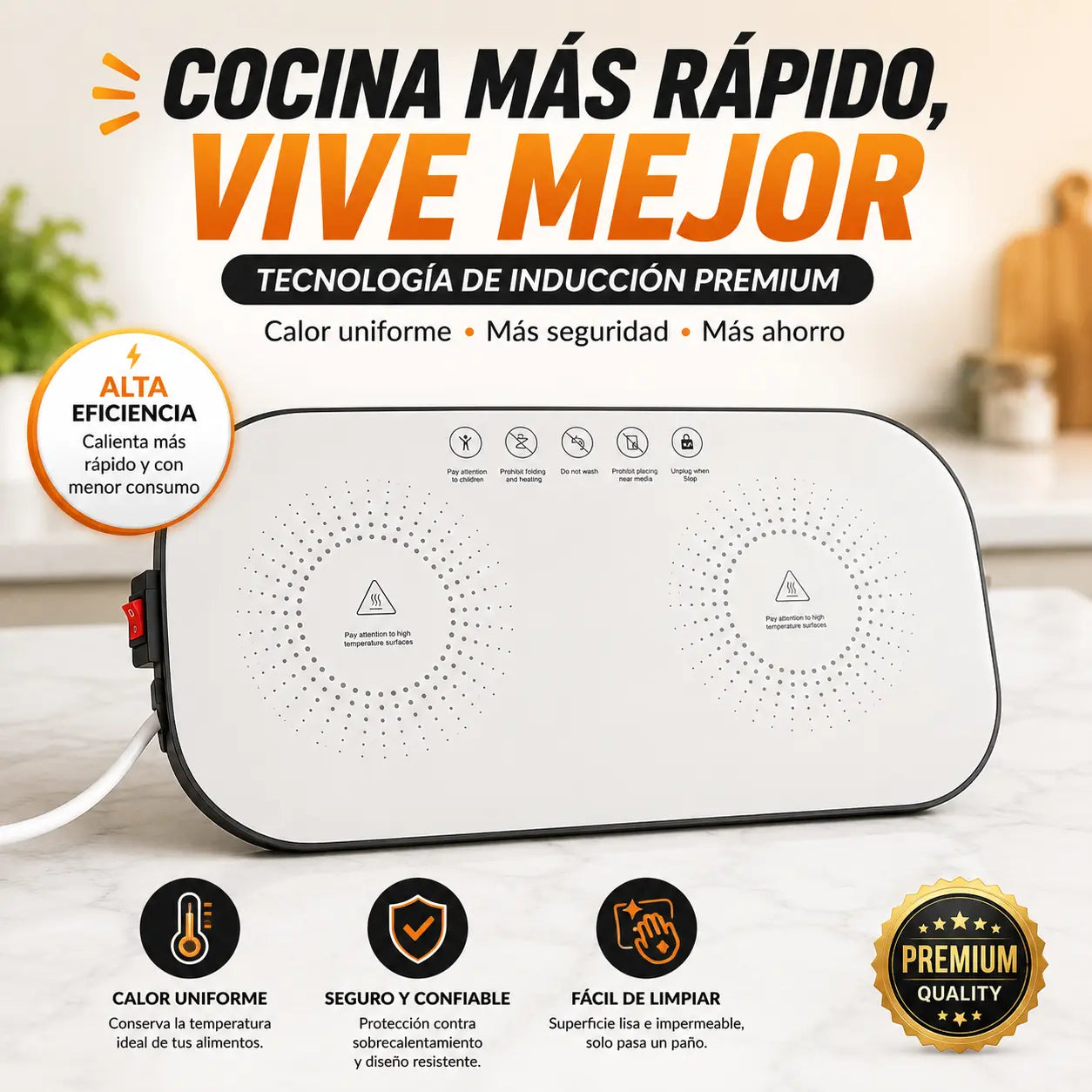 Parrilla de Inducción Premium