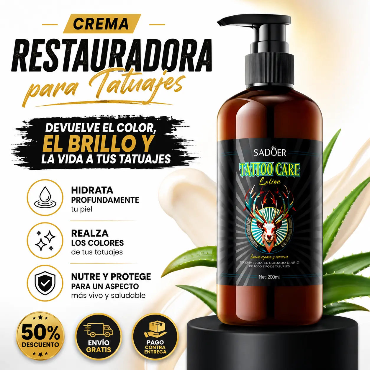Crema Para Tatuajes