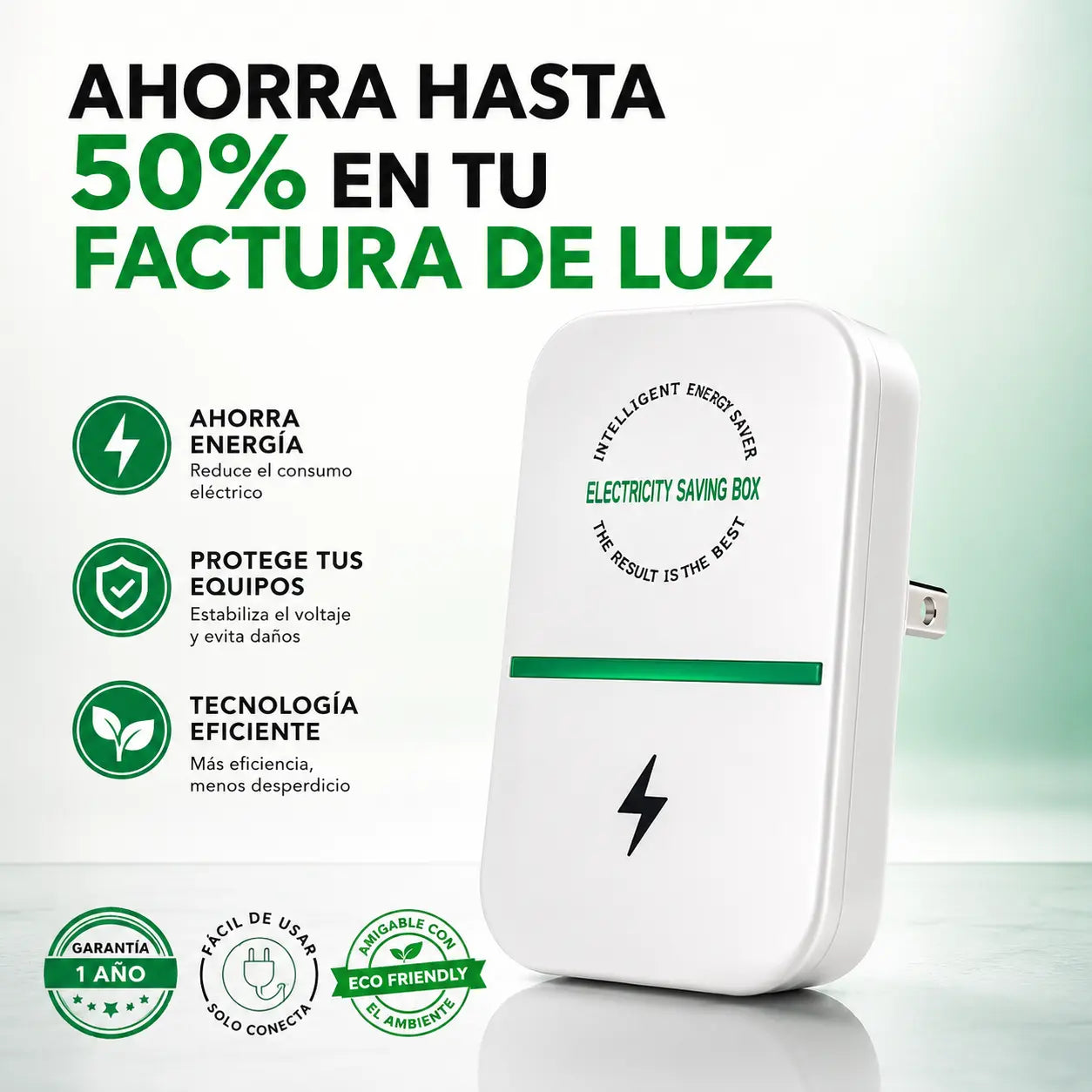 Ahorrador De Energia Luz Electricidad