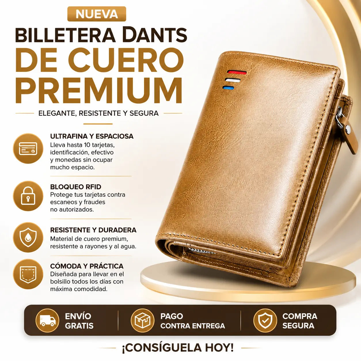 Cartera dans cuerpo premiun