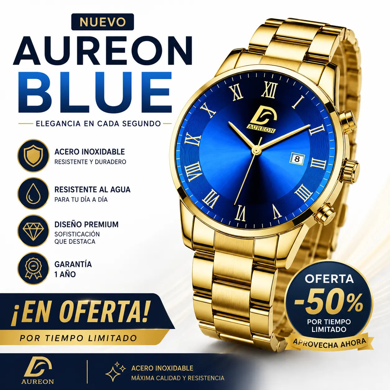 Reloj Aureon Blue