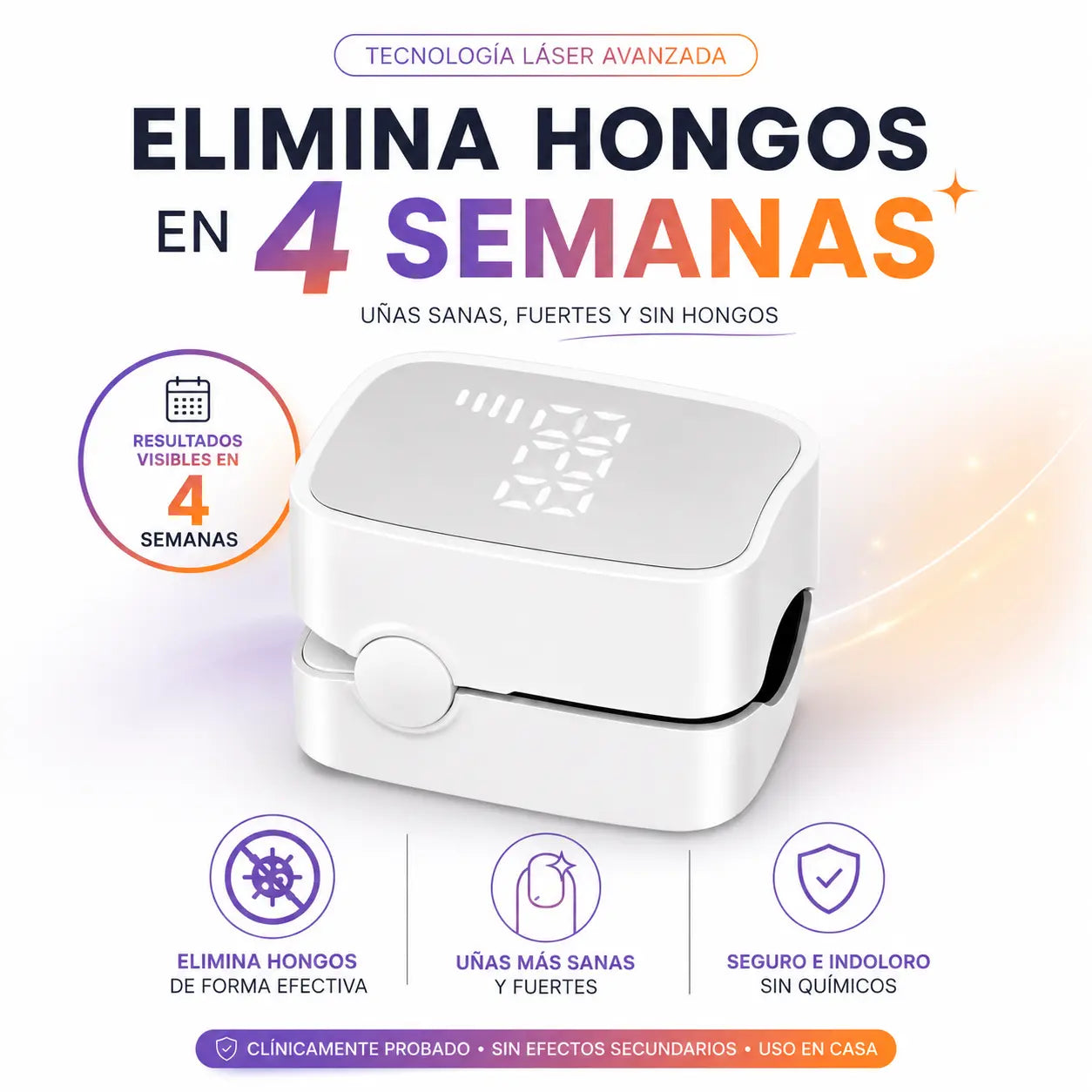 Dispositivo Laser De Hongos En Las Uñas