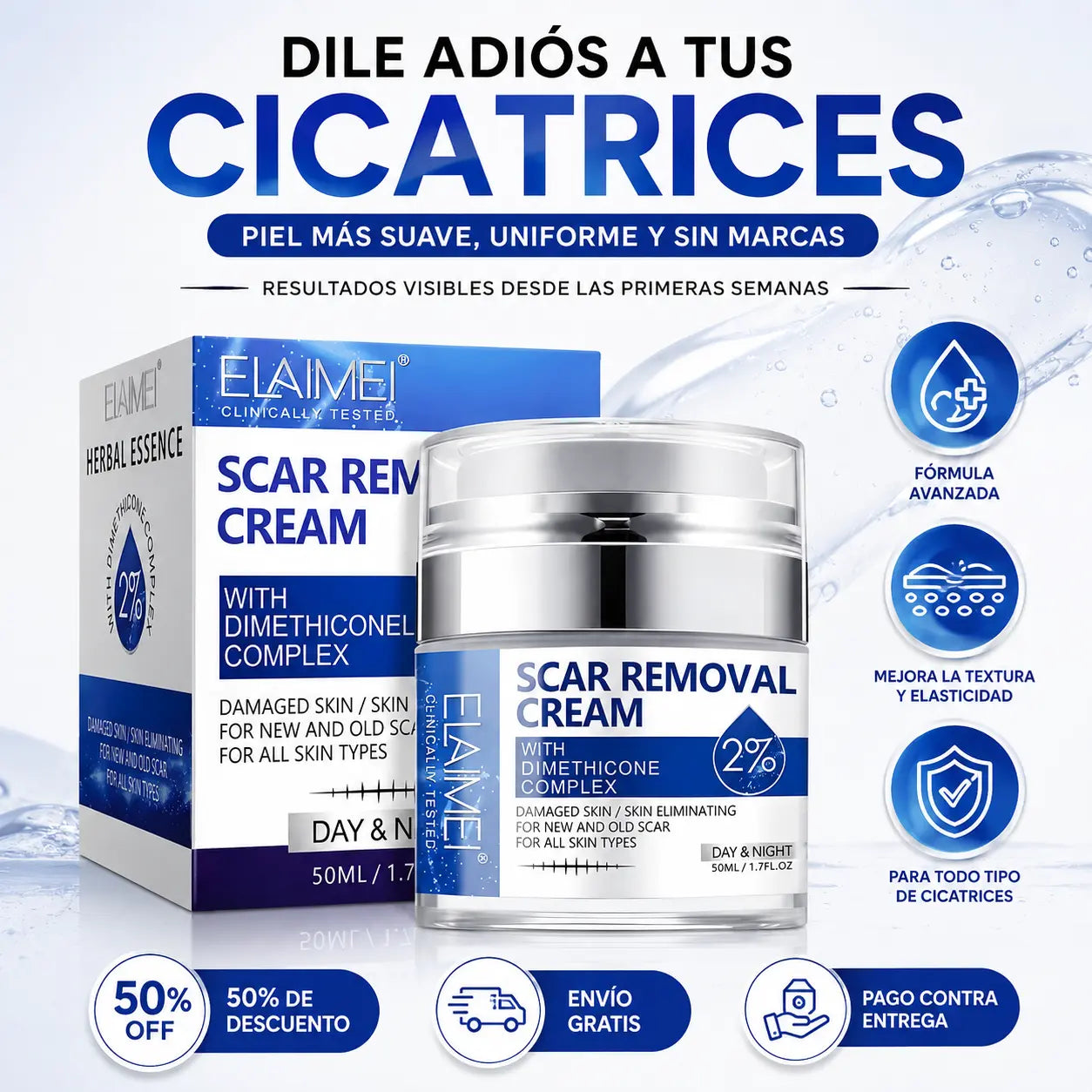 Crema Para Cicatrices Profundas